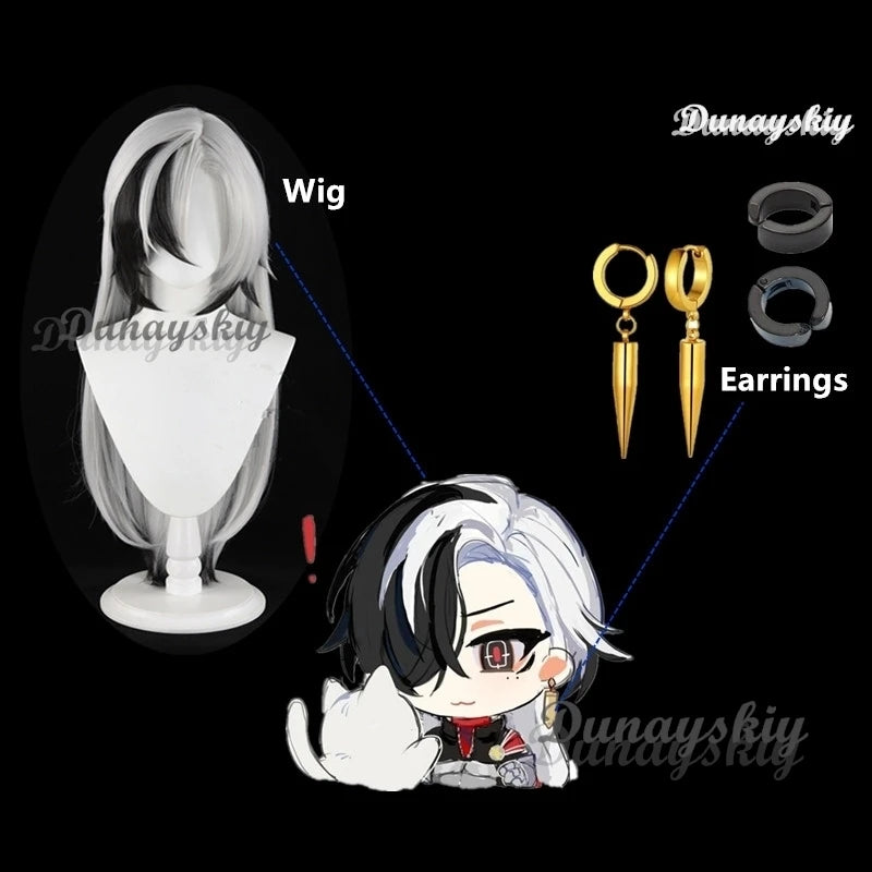 Game Honkai Star Rail Boothill Cosplay Costume Wig Hat Gloves Arm Prop Suits Shoes Men Halloween Party Carniavl Party Props