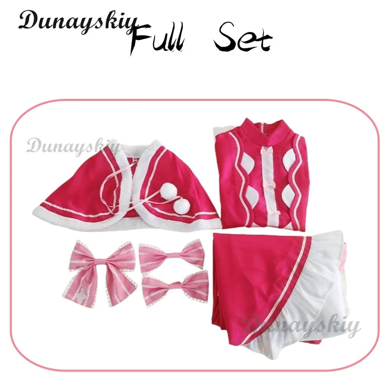 Beatrice Cosplay Costume Anime Re:Life In A Different World From Zero Kara Hajimeru Isekai Seikatsu Wig Halloween Lolita Suit