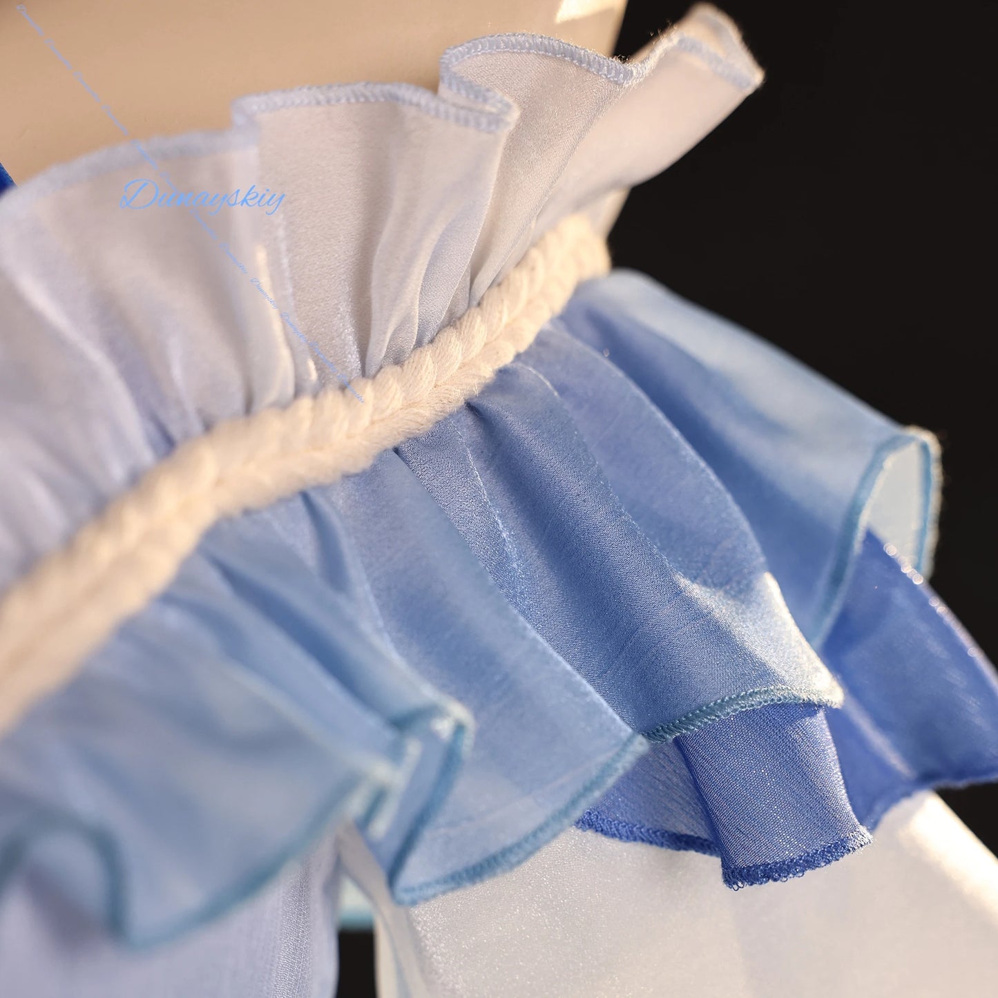 Wuthering Waves Cartethyia Cosplay Costume Wig Swimsuit Women Dress Headwear Ears Set Halloween Party Role Playing Outfit