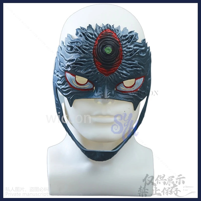 Anime JJ Enjōji Jin Cosplay Dandadan SE2 Costume Evil Eye 3D Polylactic Acid Base Mask Horror Halloween Christmas Party Gifts