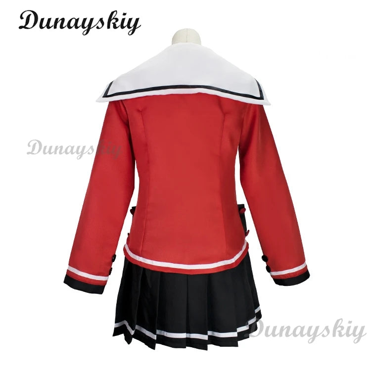 Anime Charlotte Tomori Nao Cosplay Costume Women JK Uniform Outfit Charlotte Tomori Nao Cos Wig Halloween Costumes Party Suit