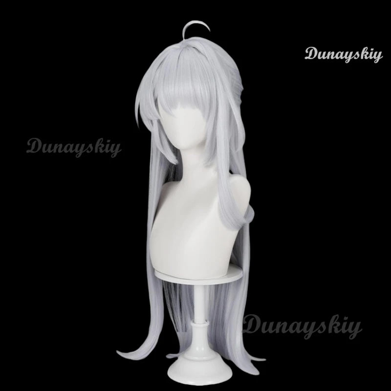 Game Zenless Zone Zero Yixuan Cosplay Wig Long Black Hair Synthetic Hair Haipin Headwear Women Men Halloween