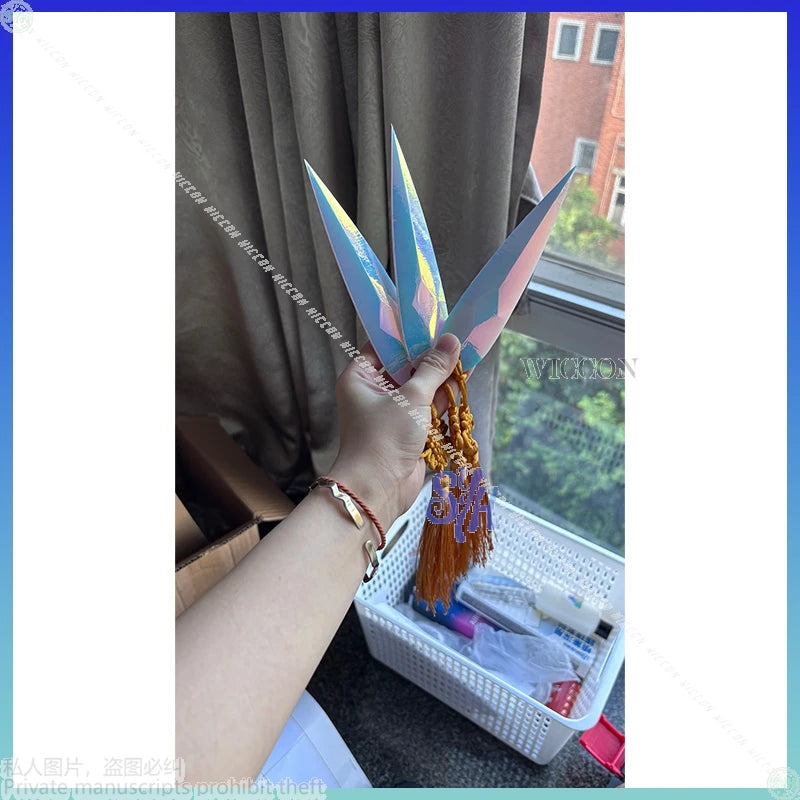 Zoey Cosplay Kpop Demon Korea Girl Group Anime Black Wig Idol Jirai Kei Girls Props Earring Rings Halloween Christmas Party 코스프레