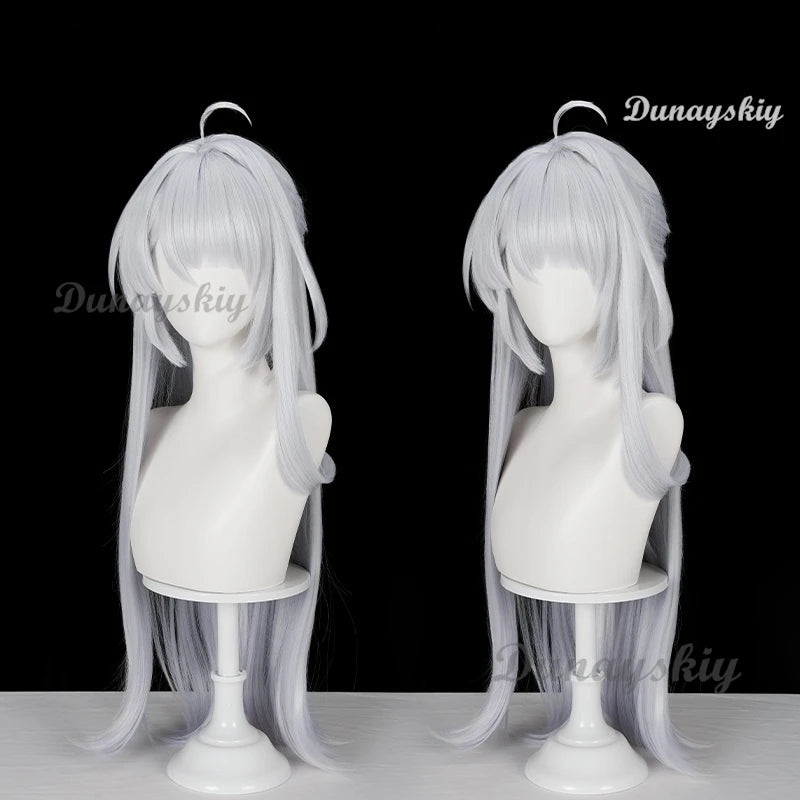 Game Zenless Zone Zero Yixuan Cosplay Wig Long Black Hair Synthetic Hair Haipin Headwear Women Men Halloween