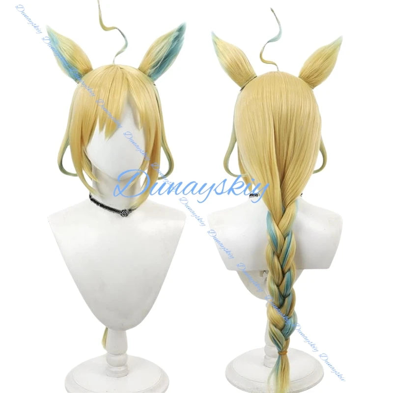 Pretty Derby Neo Universe 80cm Long Wavy Anime Cosplay Wigs 3 Styles Fiber Heat Resistant Synthetic Hair + Wig Cap