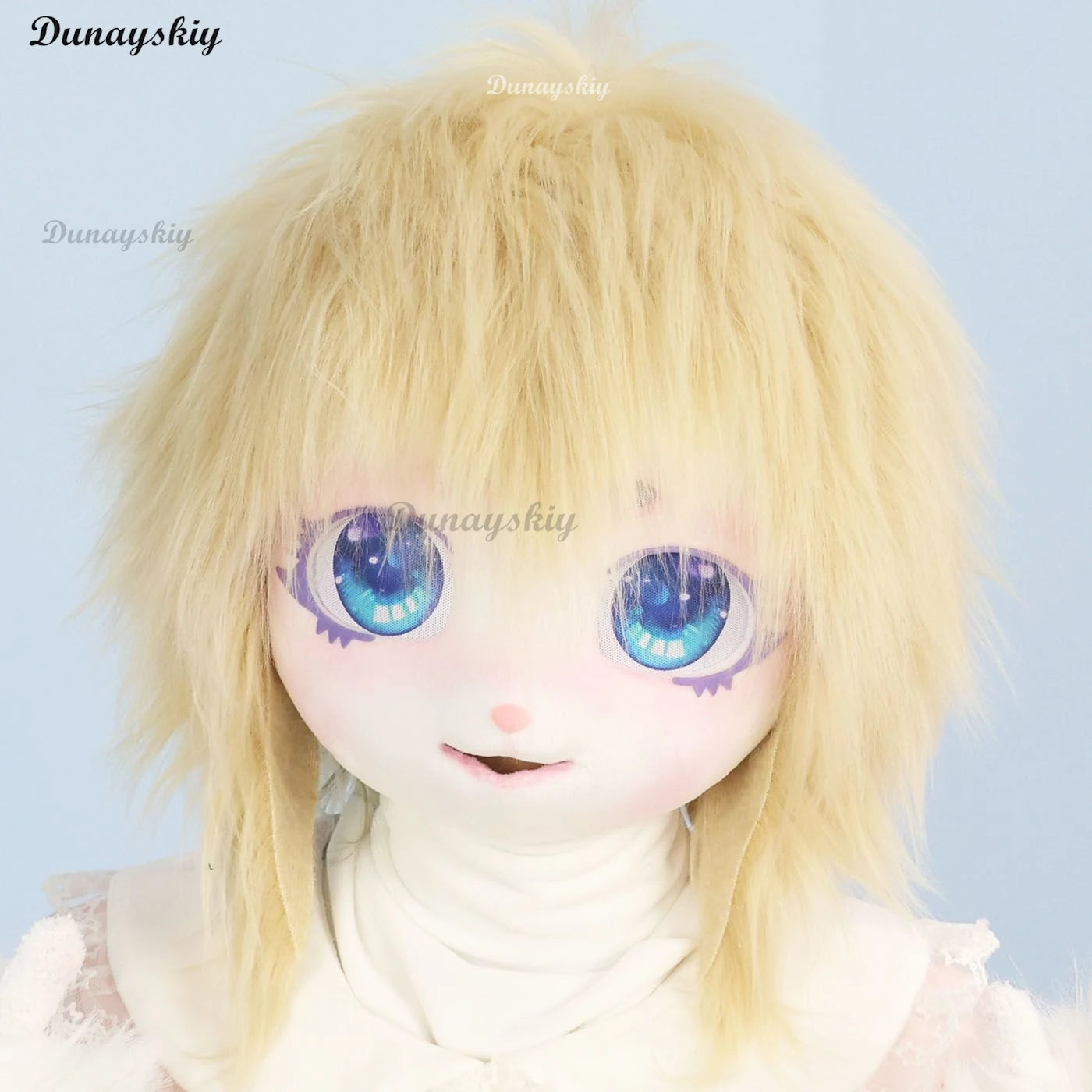 New Kigurumi Fursuit Cosplay Animal Mask Furry Costume Paw Head Furry Kig Cat Rabbit Doll Beast Performance Props Kids Gift