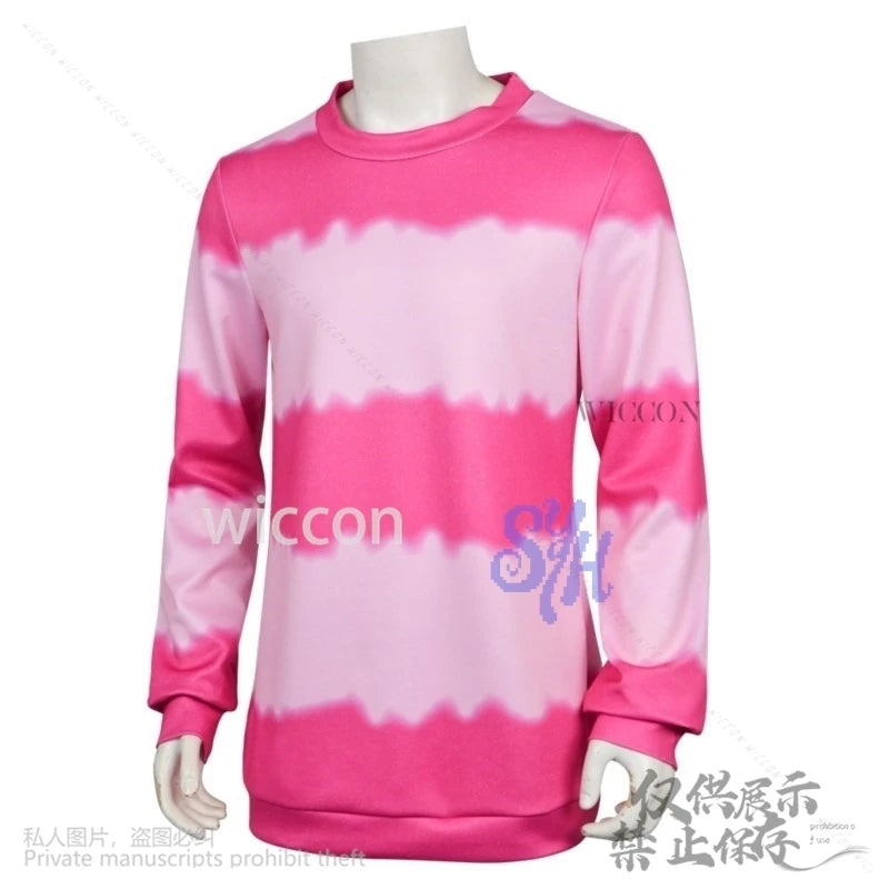 Saja Boys Baby Cosplay Costume Loose Anime Kpop Demon Round Neck Sweatshirt Long Sleeve Kawaii Y2k Uniform Wigs Halloween Party