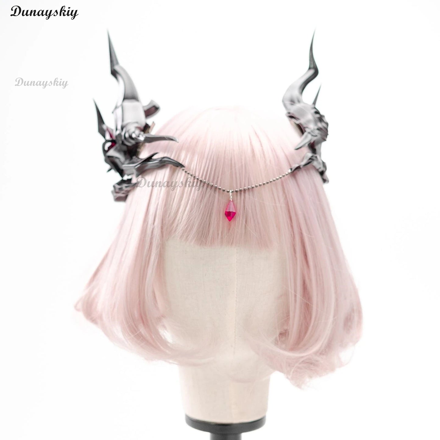 Sylus Wife Girl Little Dragon Game Love and Deepspace QinChe Cosplay Headwear Ears Girl Women Gift Holloween Roleplay Customized