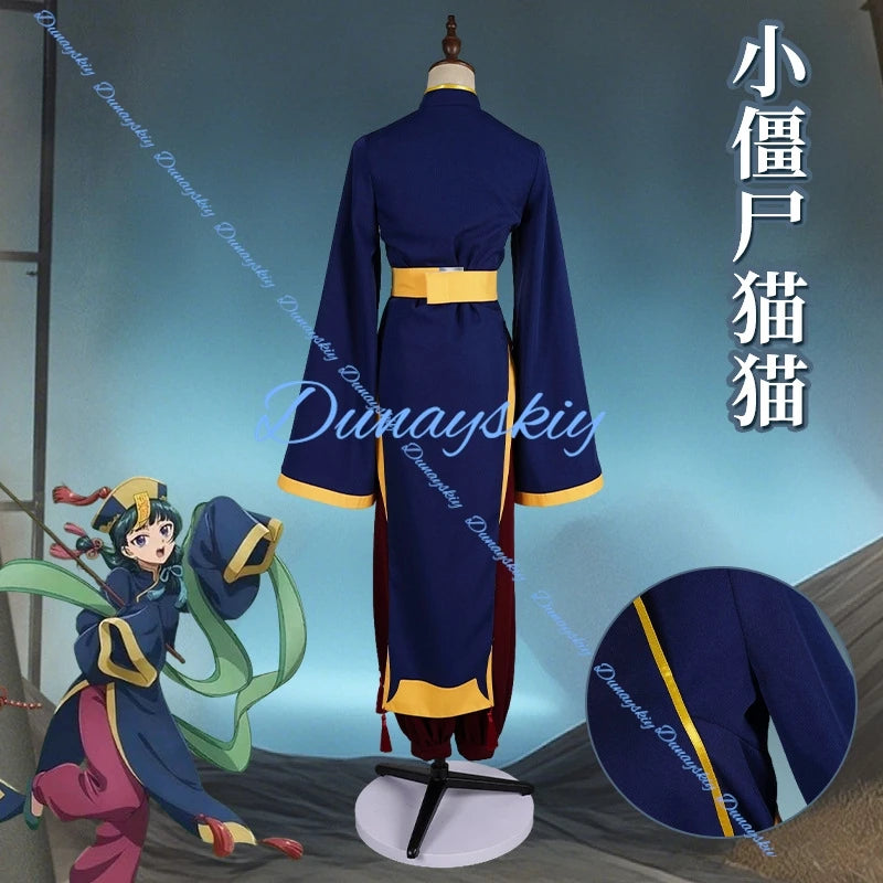 Maomao Halloween Little Zombie Cosplay Anime The Apothecary Diaries Cosplay Costume Qipao Uniforms Clothes Sets Wig Cosplay