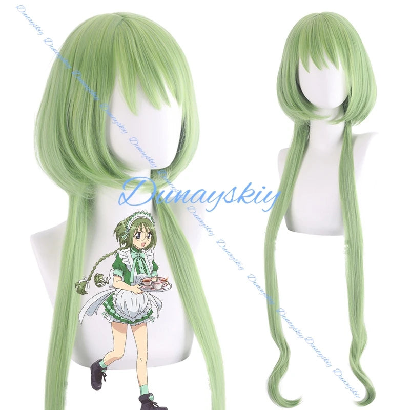 Anime Tokyo Mew Mew Retasu Midorikawa Mew Lettuce Cosplay Costume Wig Maid Dress Props Custom Sizes Shoes