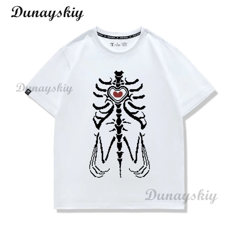 Game Anime NEEDY GIRL OVERDOSE Cosplay T-shirt Short Sleeve Men Women Tops Summer Cartoon Birthday Gift