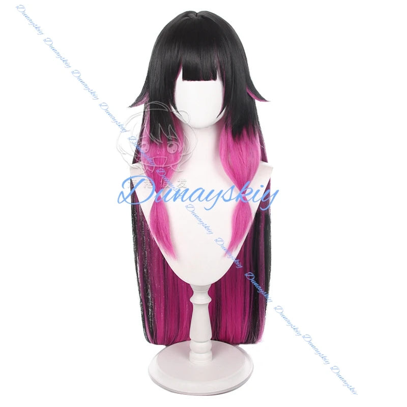 Genshin Impact Columbina Cosplay Costume Wig Headwear The Damselette Dress Uniform Eleven Fatui Harbingers Halloween Party