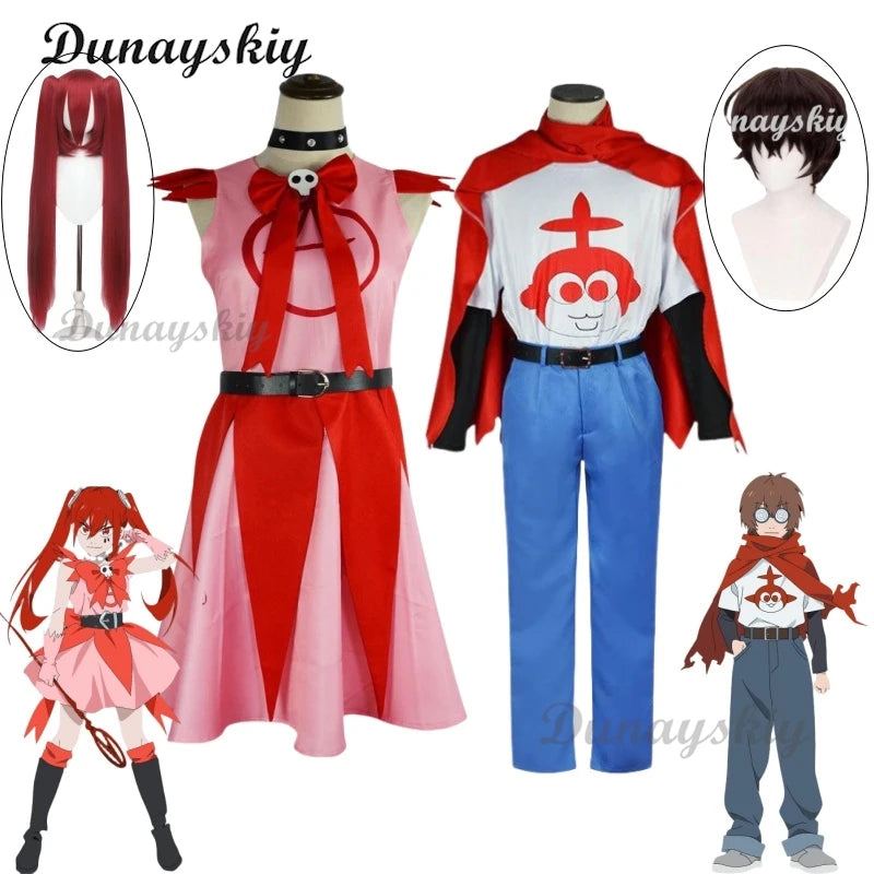 Anarchy Cosplay Anime Mahou Shoujo Magical Destroyers Cosplay Costume Girls Dress Halloween Party Suit for Women