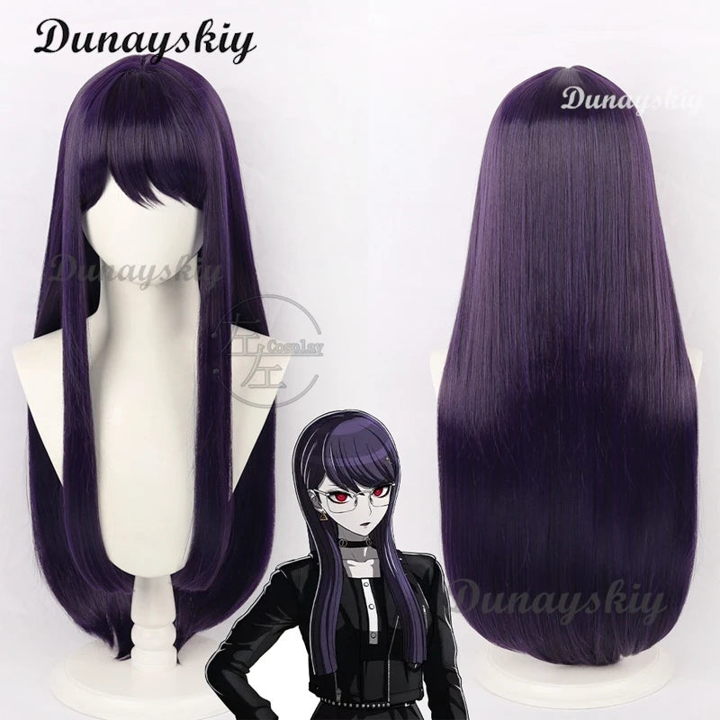 Darumi Amemiya Sumino Takumi Shizuhara Hiruko Game The Hundred Line Kako Tsukumo Cosplay Wig Hair Last Defense Academy Party