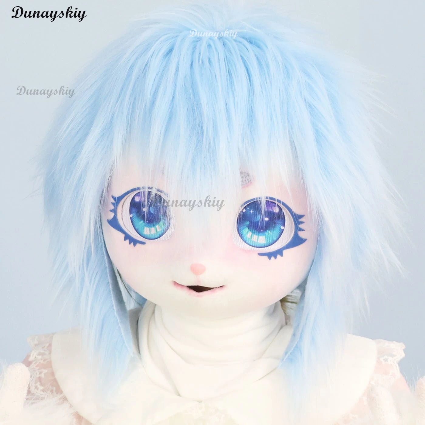New Kigurumi Fursuit Cosplay Animal Mask Furry Costume Paw Head Furry Kig Cat Rabbit Doll Beast Performance Props Kids Gift