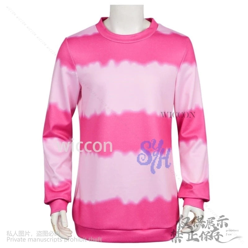 Saja Boys Baby Cosplay Costume Loose Anime Kpop Demon Round Neck Sweatshirt Long Sleeve Kawaii Y2k Uniform Wigs Halloween Party