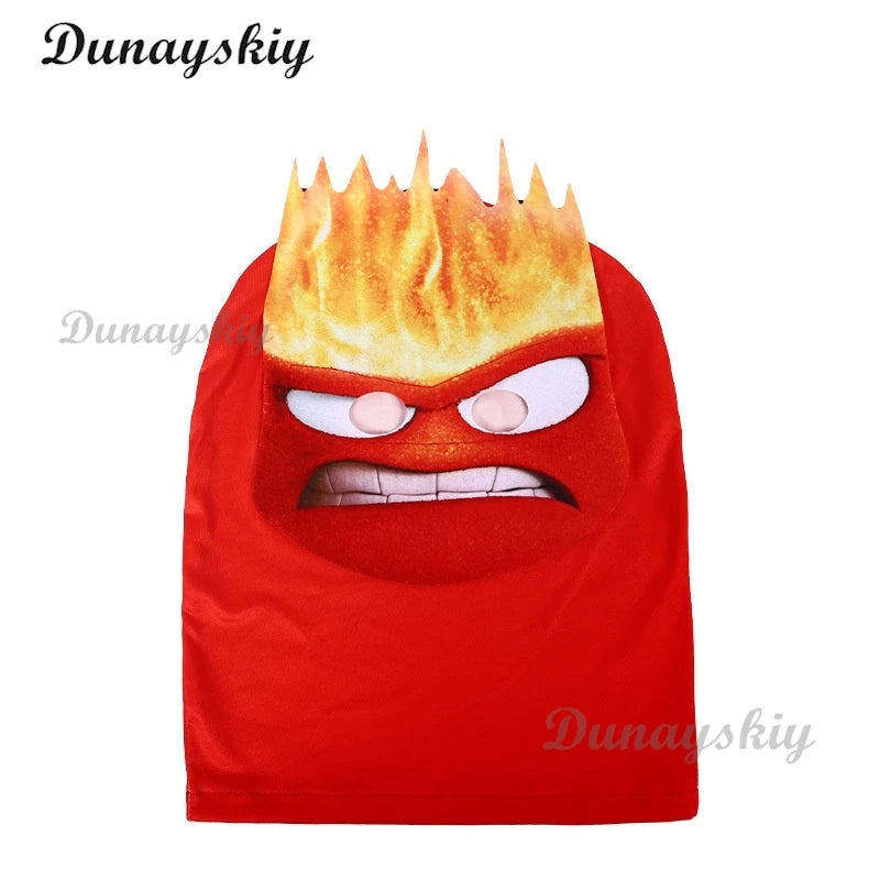 New Year Movie Anxiety The Inside Anime Out 2 Cosplay Joy Sadness Anger Disgust Fear Cosplay Costumes Suit Adult Kids Party Set