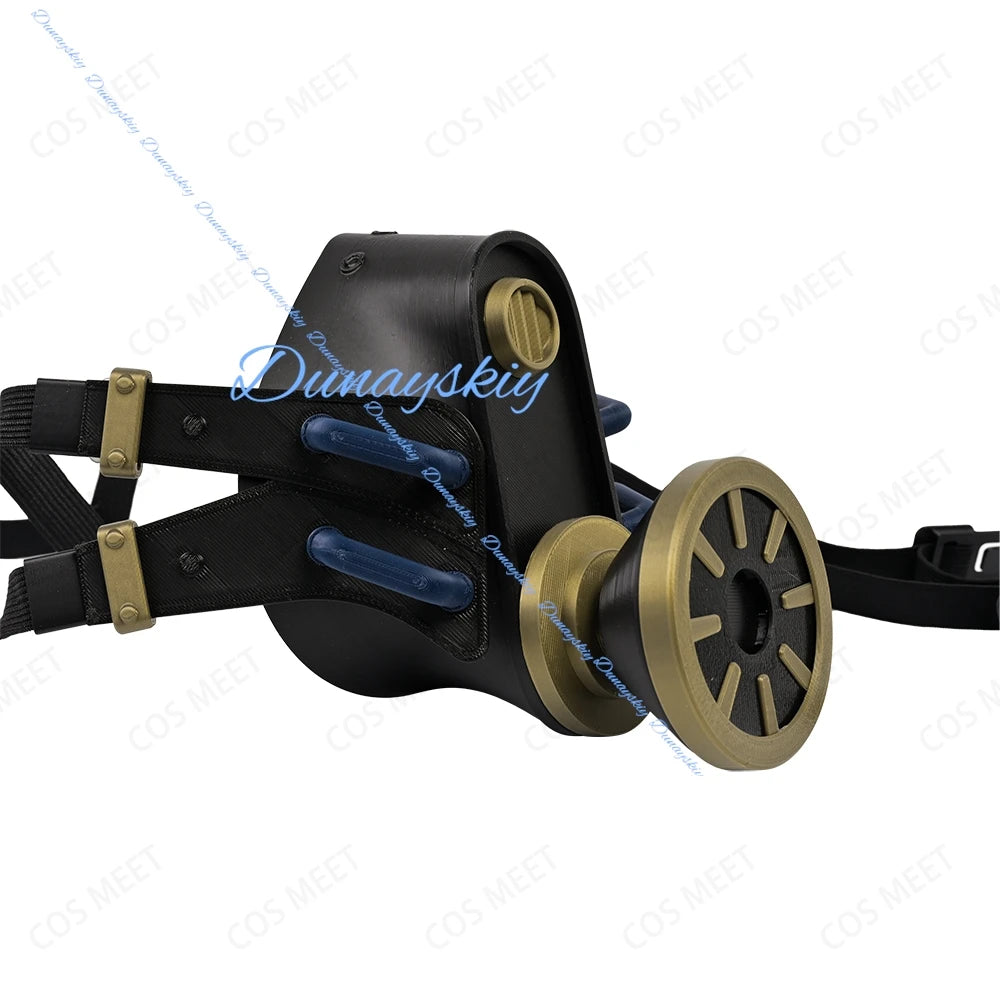 Anime Gachiakuta Riyo Reaper Rudo Zanka Cosplay Prop Riyo Reaper Mask PLA Material Akuta Cleaners Prop Halloween Carnival