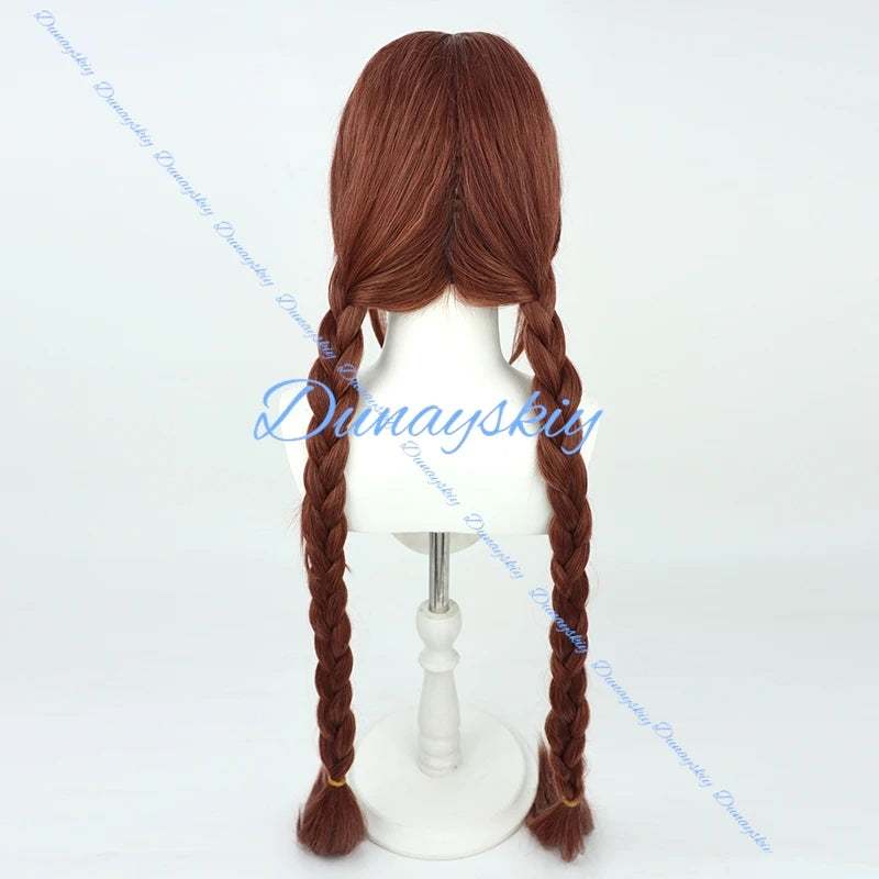 Game Pretty Derby Hokko Tarumae Cosplay Wig Ear Tail Umamusume Pastel Marine Locodol 2 Styles Hair Hallowmas Party Adult Women