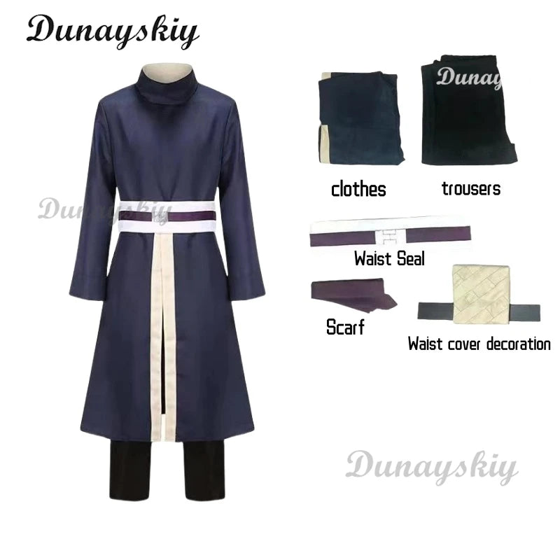 Anime  Obito Cosplay Costume Wig Mask Shoes Carnival Halloween Party Costumes Outfit For Adult Full Face Resin Party Mask