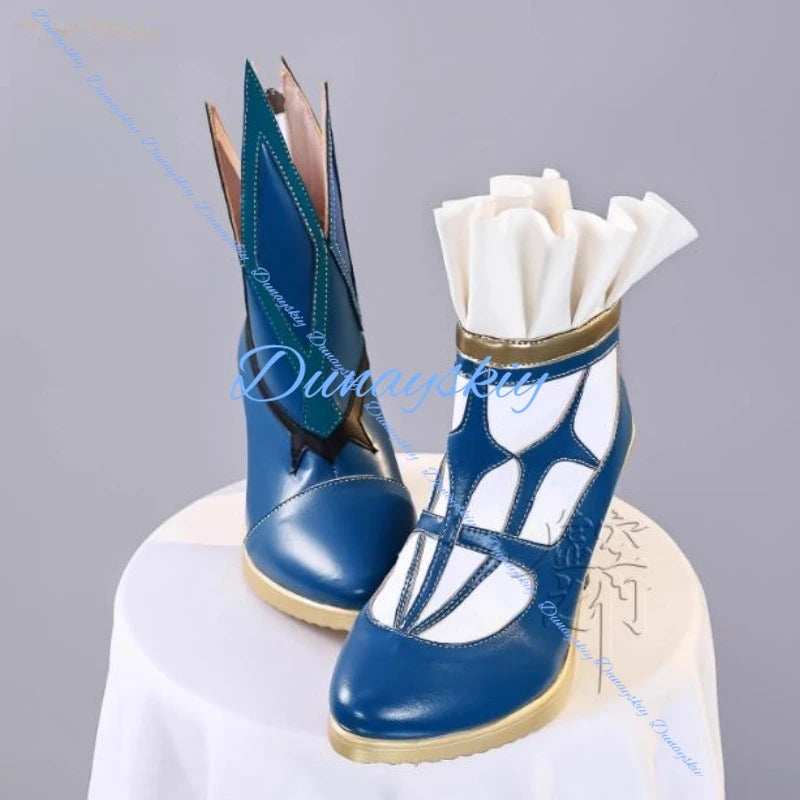 Honkai Star Rail Cerydra Game Cosplay Costume Wig Dress Uniform Wing Amphoreus For Women Girls Halloween Festival Party Props