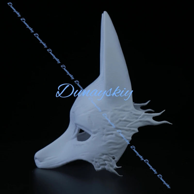 Game Silent  Hinako Shimizu Fox Man Mask Cosplay 3D Mask Prop Kotoyuki Tsuneki Hill Cosplay Halloween Carnival Horror Outfit