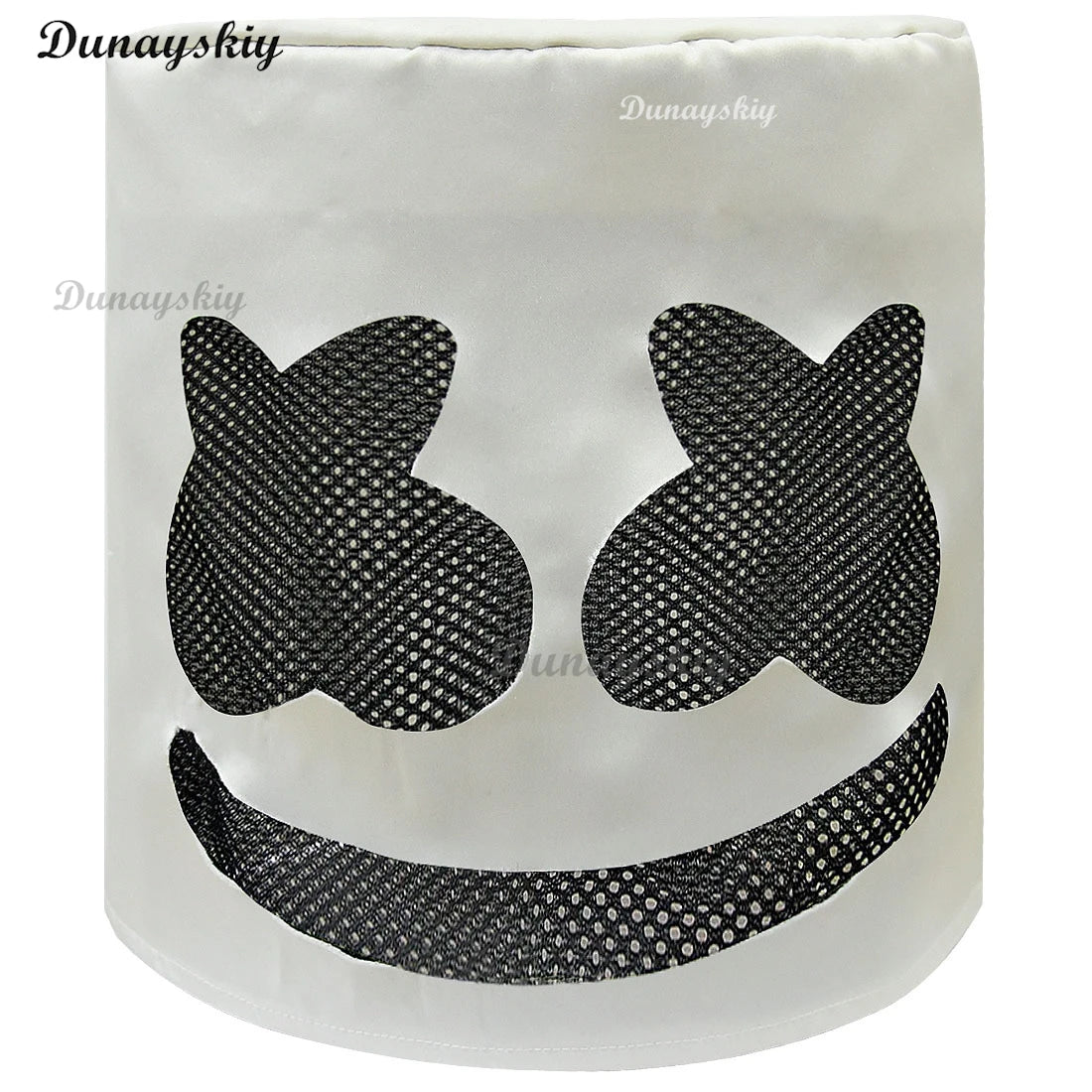Electronic Sound Singer DJ Marshmello Fortnites Costume Mask Girls Boys Halloween Christmas Cosplay Party Costume Hoodie set