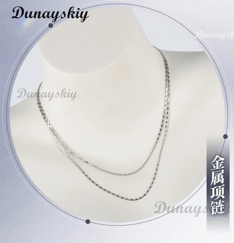 Game Love and Deepspace Cosplay Costume Fashion Role Playing White Cute Dress for Women Comic Con Party Clothes Halloween Suit