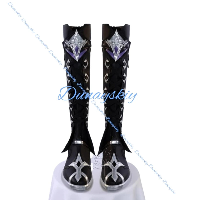 Genshin Impact Kyryll Chudomirovich Flins Cosplay Costume Wig Uniform Props Game Cos Outfit Halloween Party for Women Men