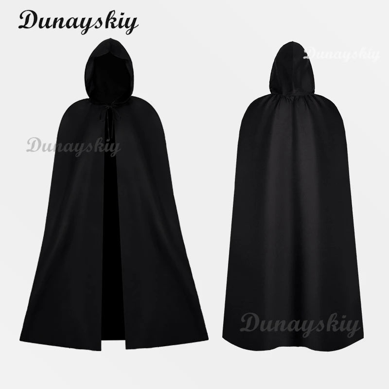 Doctor Schnabel Cosplay Cloak Plague Costume Medieval Long Beak Mask Robe Cross Woman Man Black Trench Halloween