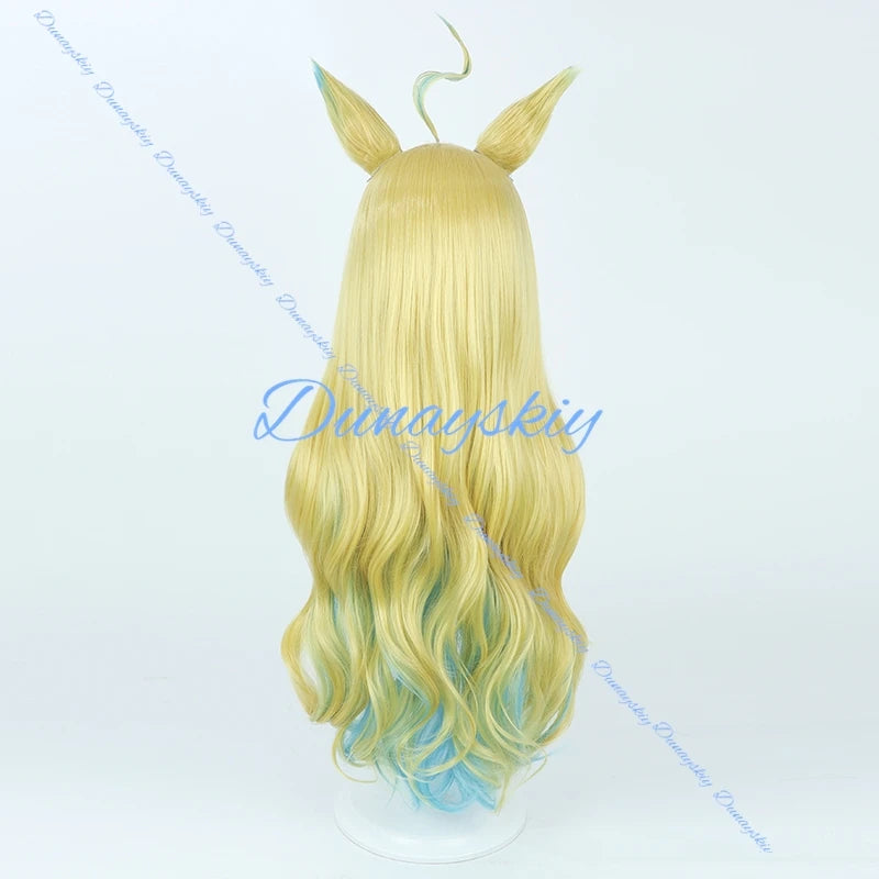 Pretty Derby Neo Universe 80cm Long Wavy Anime Cosplay Wigs 3 Styles Fiber Heat Resistant Synthetic Hair + Wig Cap