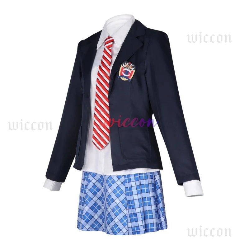 Anime Bang Dream! Cosplay Costume Tamade Chiyu Cosplay Costumes School Uniform Outfit Halloween Party Clothes For Women men