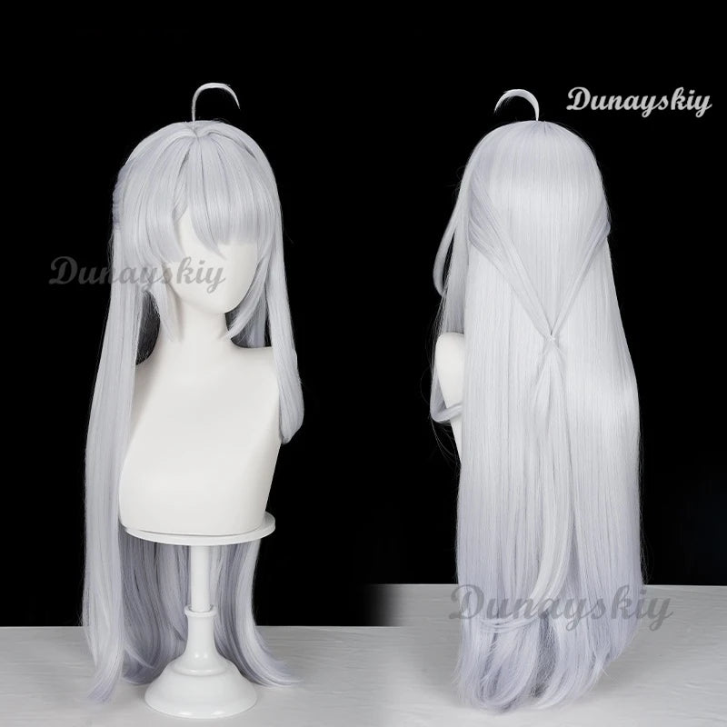 Game Zenless Zone Zero Yixuan Cosplay Wig Long Black Hair Synthetic Hair Haipin Headwear Women Men Halloween