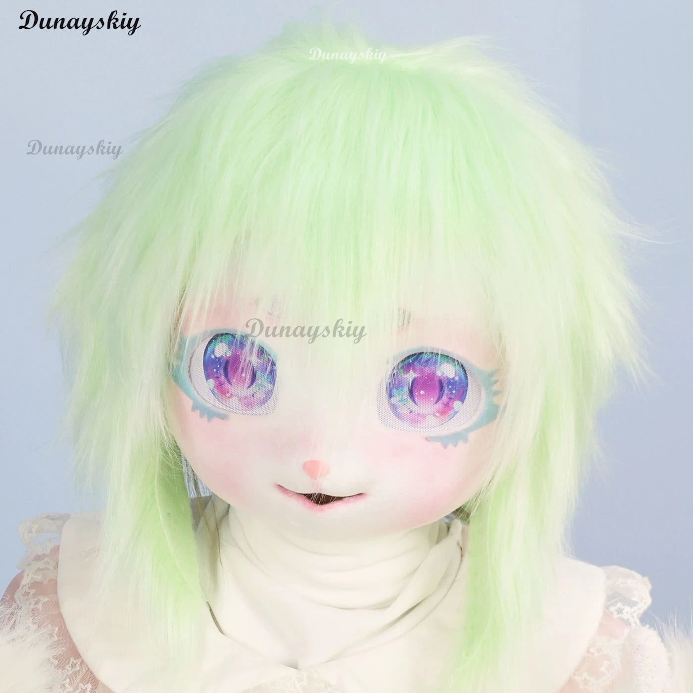 New Kigurumi Fursuit Cosplay Animal Mask Furry Costume Paw Head Furry Kig Cat Rabbit Doll Beast Performance Props Kids Gift