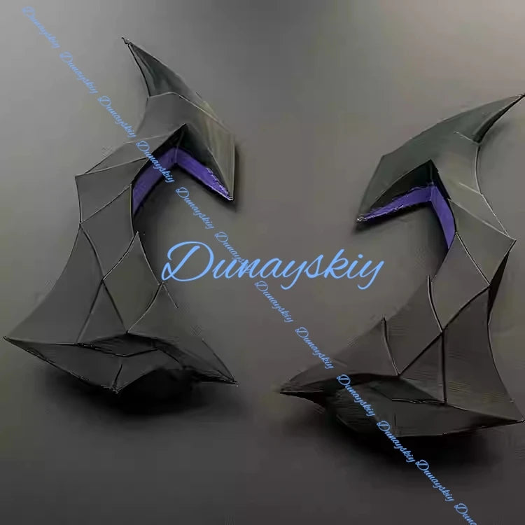 Durin Dragon Horn Hairpin Game Genshin Impact Durin Cosplay Headwear Hair Clip Costume Hair Accessories Halloween Costume Props