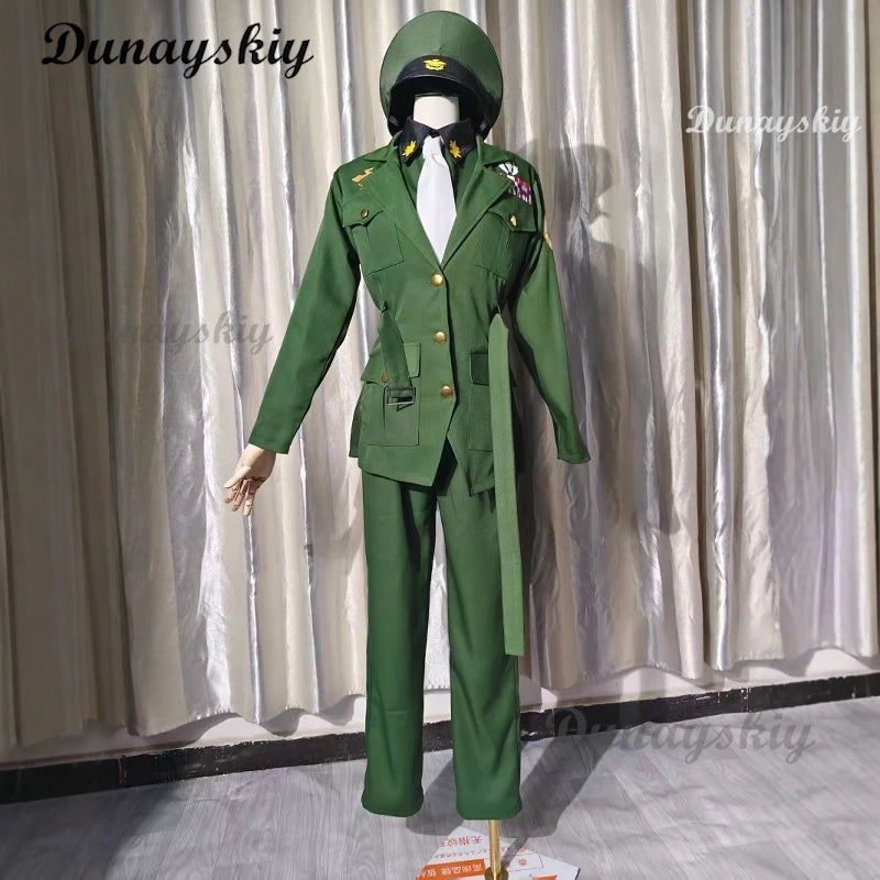 Goddess of Victory: Nikke Andersen Cosplay Costume Hot Anime Clothes Coat Pant Role Play Halloween Party Comic Con