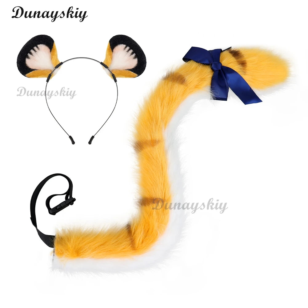 ZZZ Ju Fufu Cosplay Uniform Wig Zenless Zone Zero Tiger Costume Wig Game Clothes Women Cute Suit Outfit Halloween Party Clothes