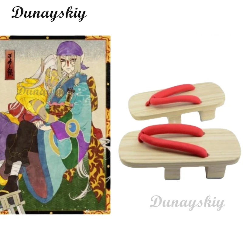 Medicine Seller of Ri Cosplay Anime Mononoke Kusuriuri Manga Cosplay Costume Wig Halloween Japanese Unisex Kimono Clothes