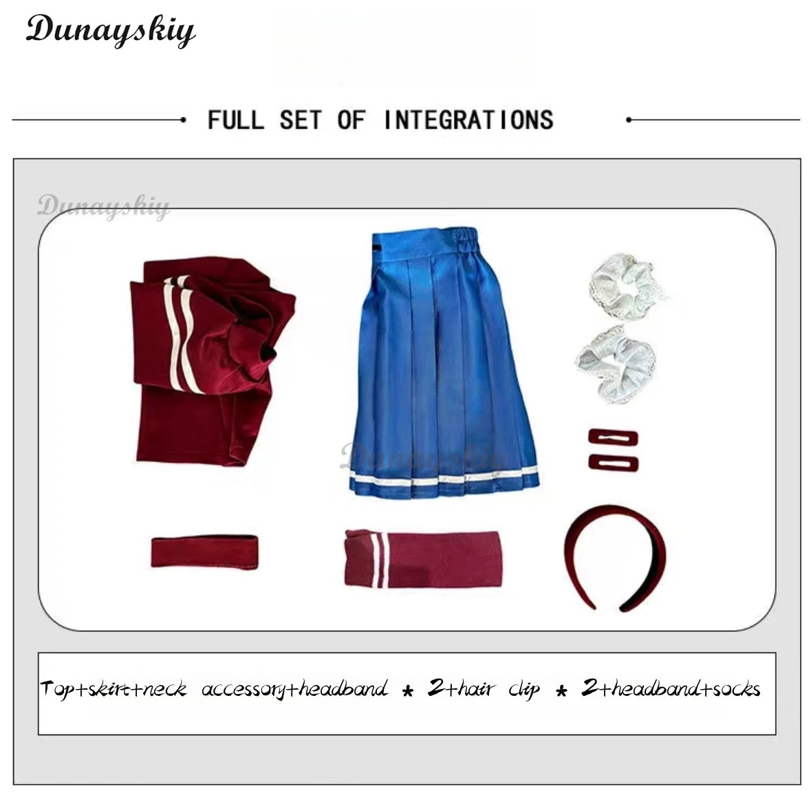 MiSide Crazy Mita Cosplay Game Cosplay Costume Wig Hat RolePlay Women Primary Yandere Outfit Halloween Creepy Mita Party Clothes