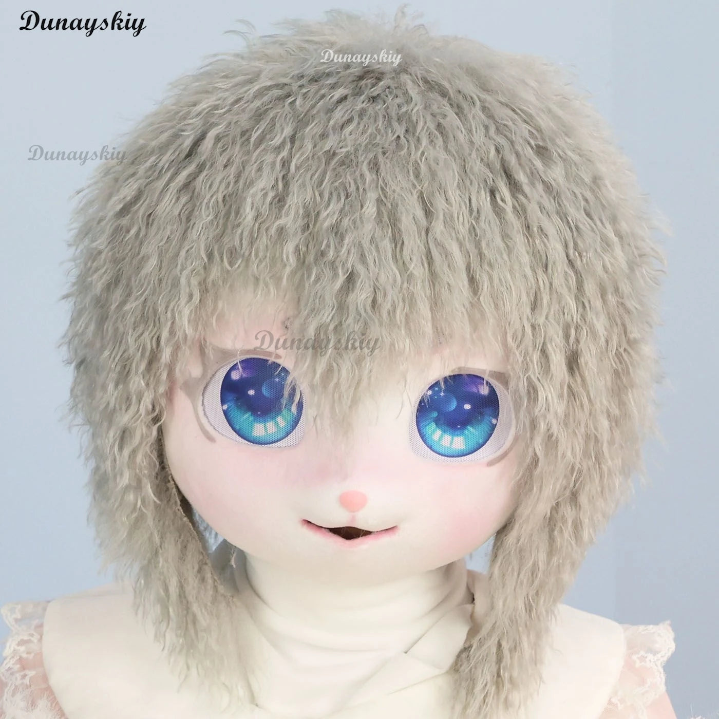 New Kigurumi Fursuit Cosplay Animal Mask Furry Costume Paw Head Furry Kig Cat Rabbit Doll Beast Performance Props Kids Gift