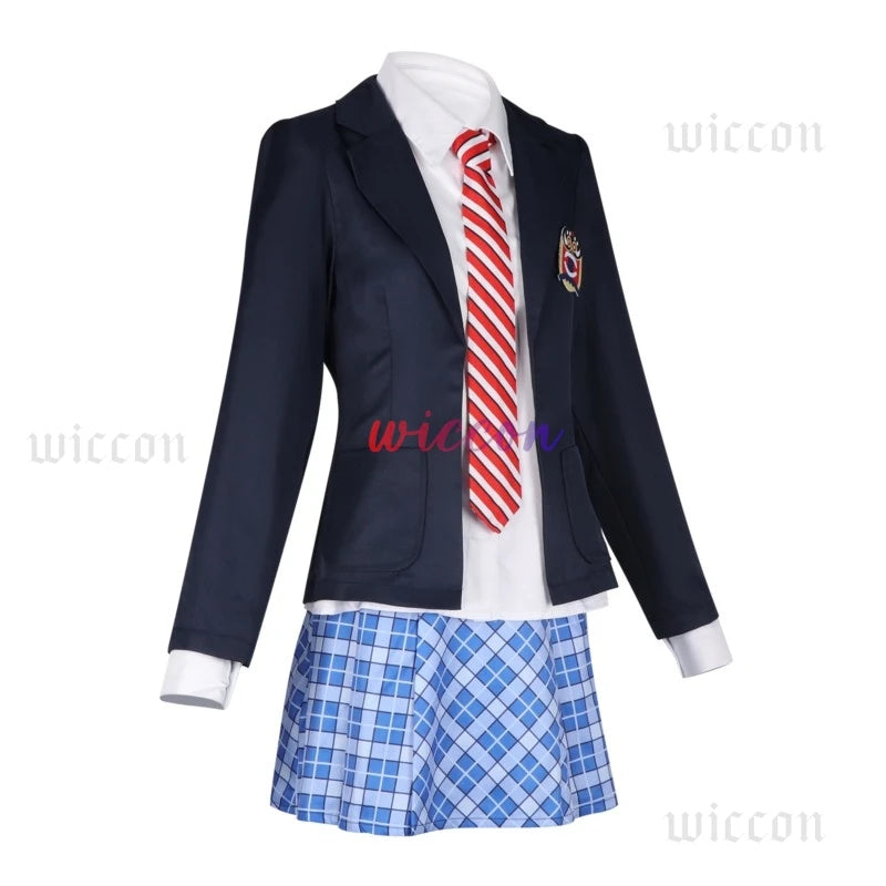 Anime Bang Dream! Cosplay Costume Tamade Chiyu Cosplay Costumes School Uniform Outfit Halloween Party Clothes For Women men