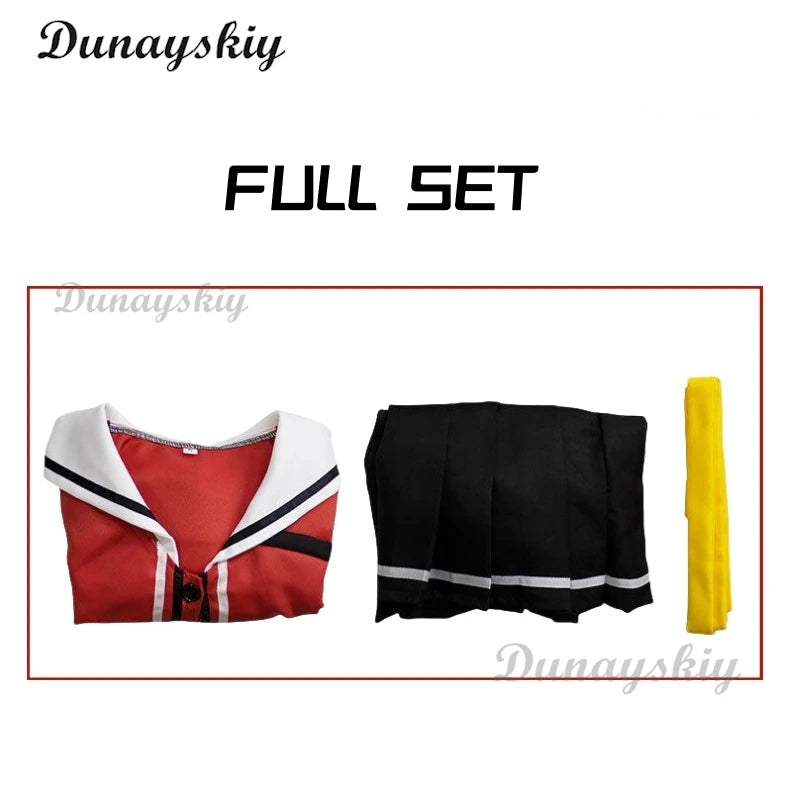 Anime Charlotte Tomori Nao Cosplay Costume Women JK Uniform Outfit Charlotte Tomori Nao Cos Wig Halloween Costumes Party Suit