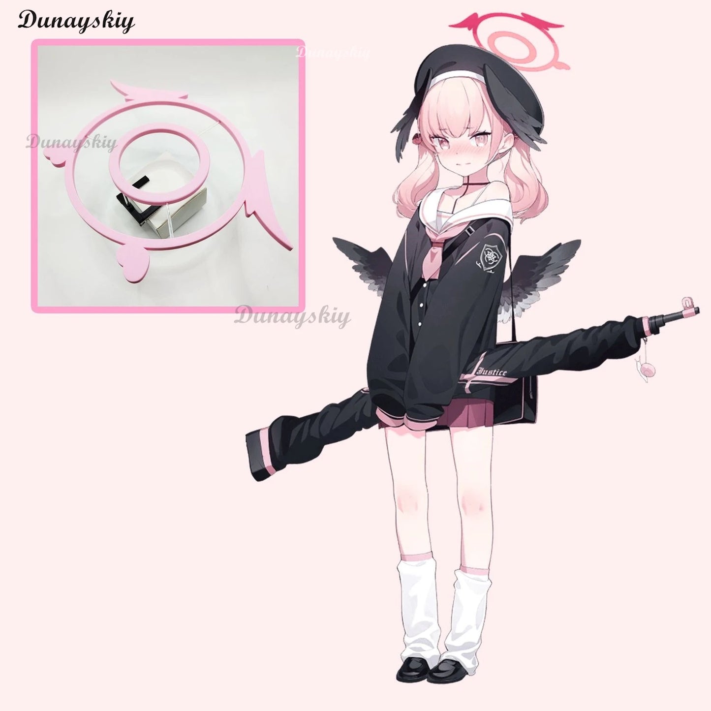 Blue Archive Shimoe Koharu Cosplay Costume Wig Halo Game Shimoe Koharu Bikini Sexy lingeries Private Photo Shoot