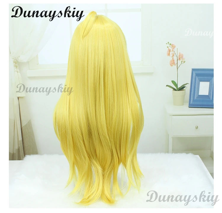Anime Cosplay Stocking Anarchy Cosplay Wig 100cm/120cm Long Blue Pink Stocking Role Play Wigs Customized
