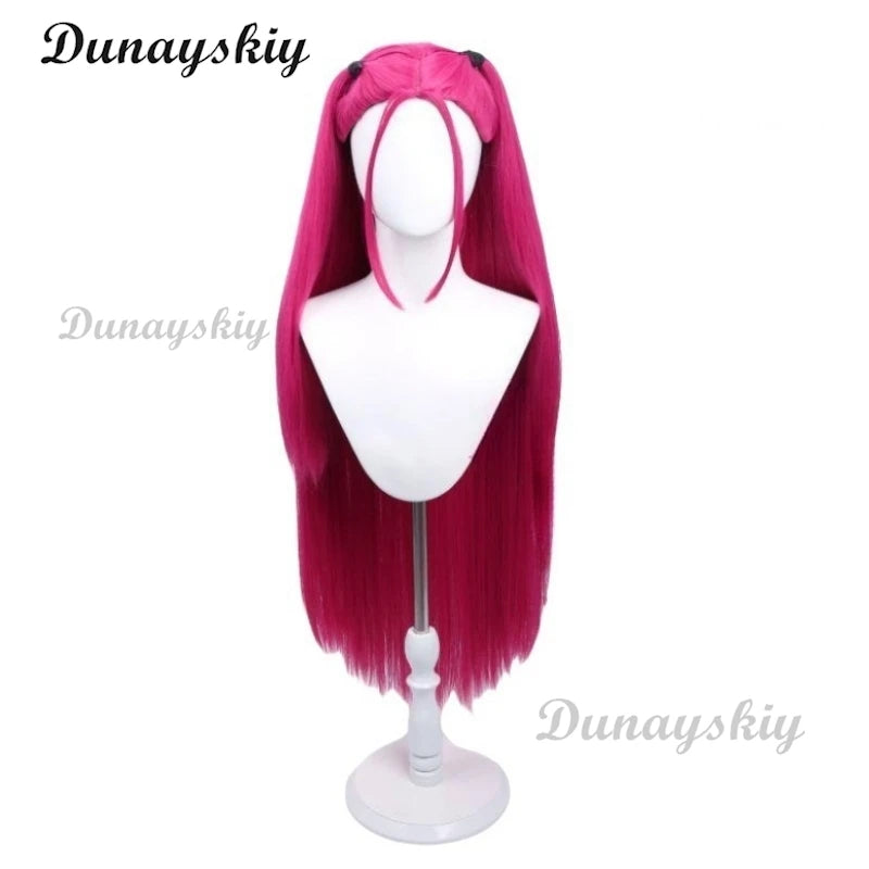 Anime Kpop Demon Zoey Hunters Cosplay Rumi Superstar Mira Cosplay Wig Huntrix Girl Group Wig Baby Women Hallowen Party Roleplay