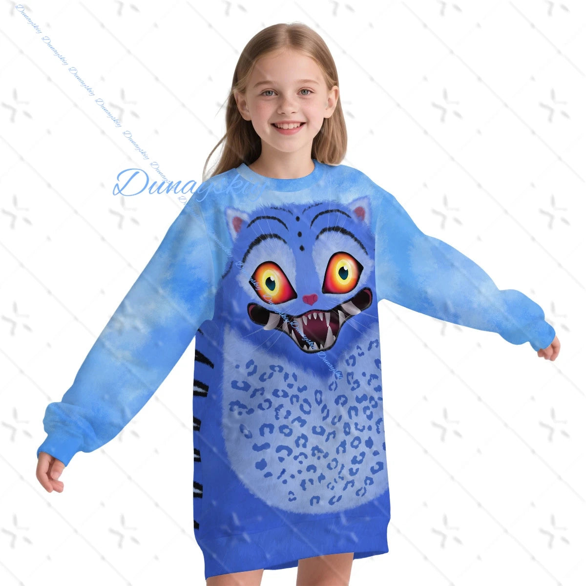 Kpop Demon Cosplay Derpy Tiger Costume Hunters Tiger Hoodie Pants Sets Kids Boys Halloween Christmas Party Outfits