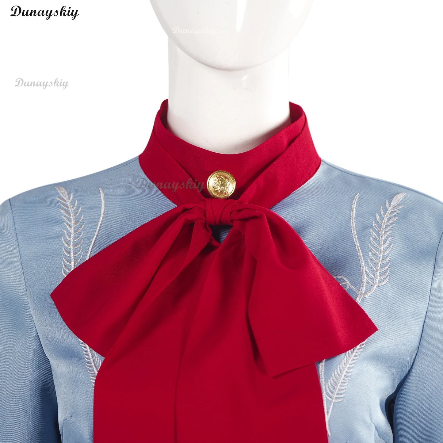 Girl Gaga Cosplay Anime Die With A Smile Lady Cosplay Costume Blue Fancy Dress Suit Halloween Party Takerlama Outfit for Woman