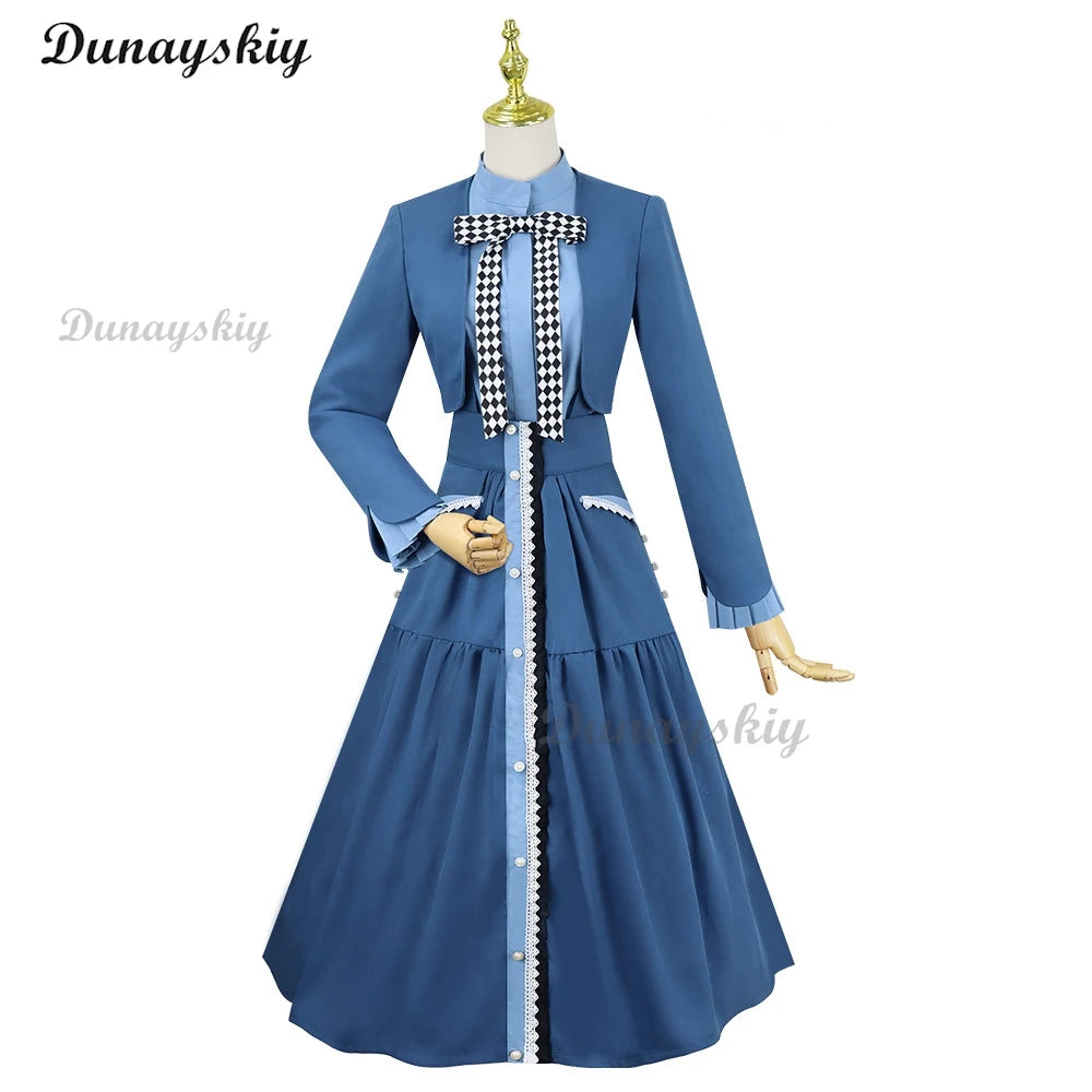 Reverse:1999 Sonetto Women 1st Anniversary Daily Cosplay Costume Cos Game Anime Party Uniform Hallowen Play Role Clothes
