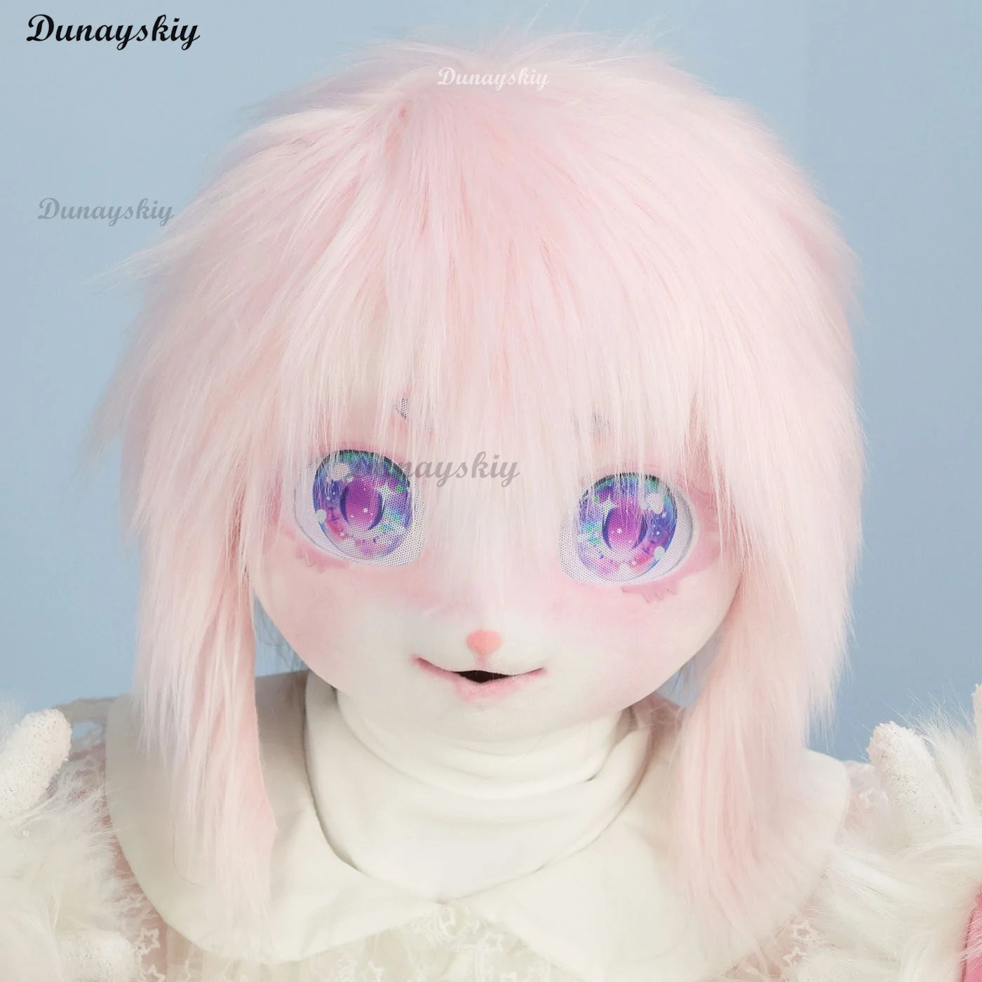 New Kigurumi Fursuit Cosplay Animal Mask Furry Costume Paw Head Furry Kig Cat Rabbit Doll Beast Performance Props Kids Gift