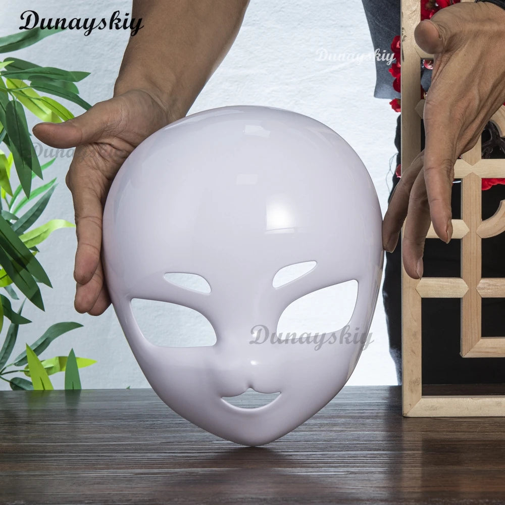 Kigurumi Base Beast Head Mask Cosplay Furry Animal Skull DIY Thicken Plastic Masks Carnival Anime Halloween Party Costume Props